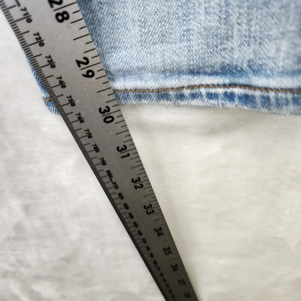 American Eagle‎ Outfitters Mens Distressed Blue Skinny Jeans Size 30x32